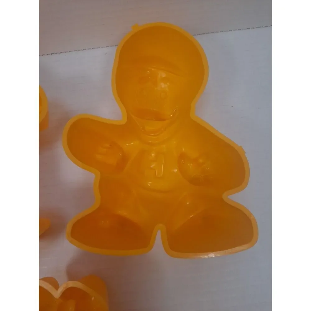Vintage 1989 Disney DuckTales JELL-O Cake Molds Huey Dewey Louie Daisy‎